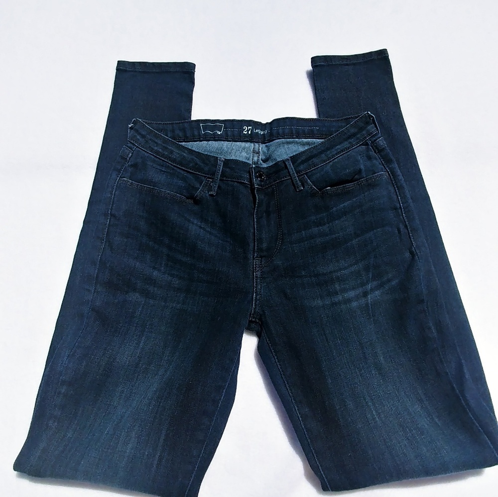 Levi's dark wash skinny leggings